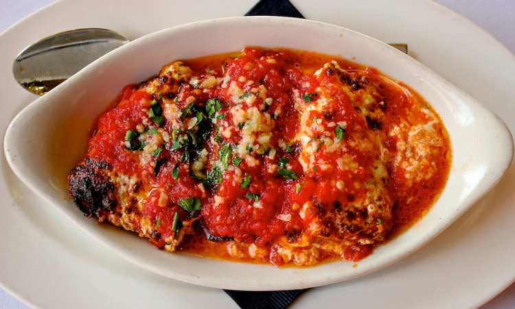 Order Eggplant Rollatini - Gluten Free food online from Marco's Coal Fired Pizza store, Denver on bringmethat.com