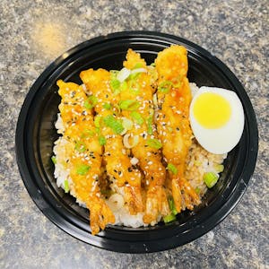 Order Ten Don (Japanese Shrimp Rice Bowl) food online from Thaihot2 store, Minot on bringmethat.com