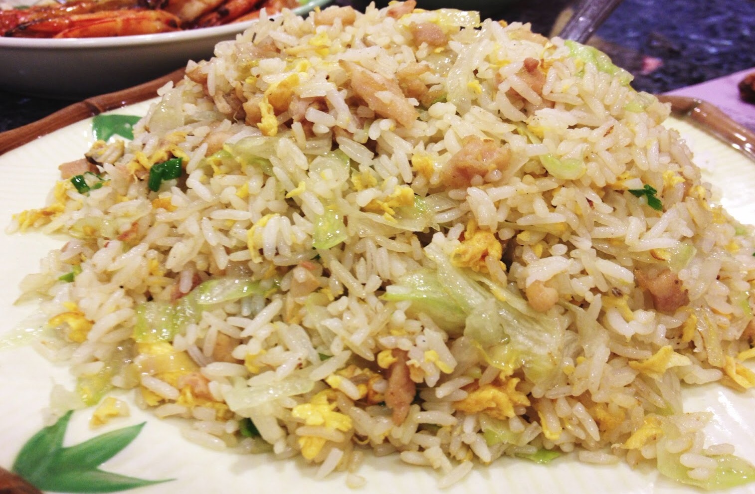 Order Salted Fish with Chicken Fried Rice food online from Authentic Chinese store, San Antonio on bringmethat.com