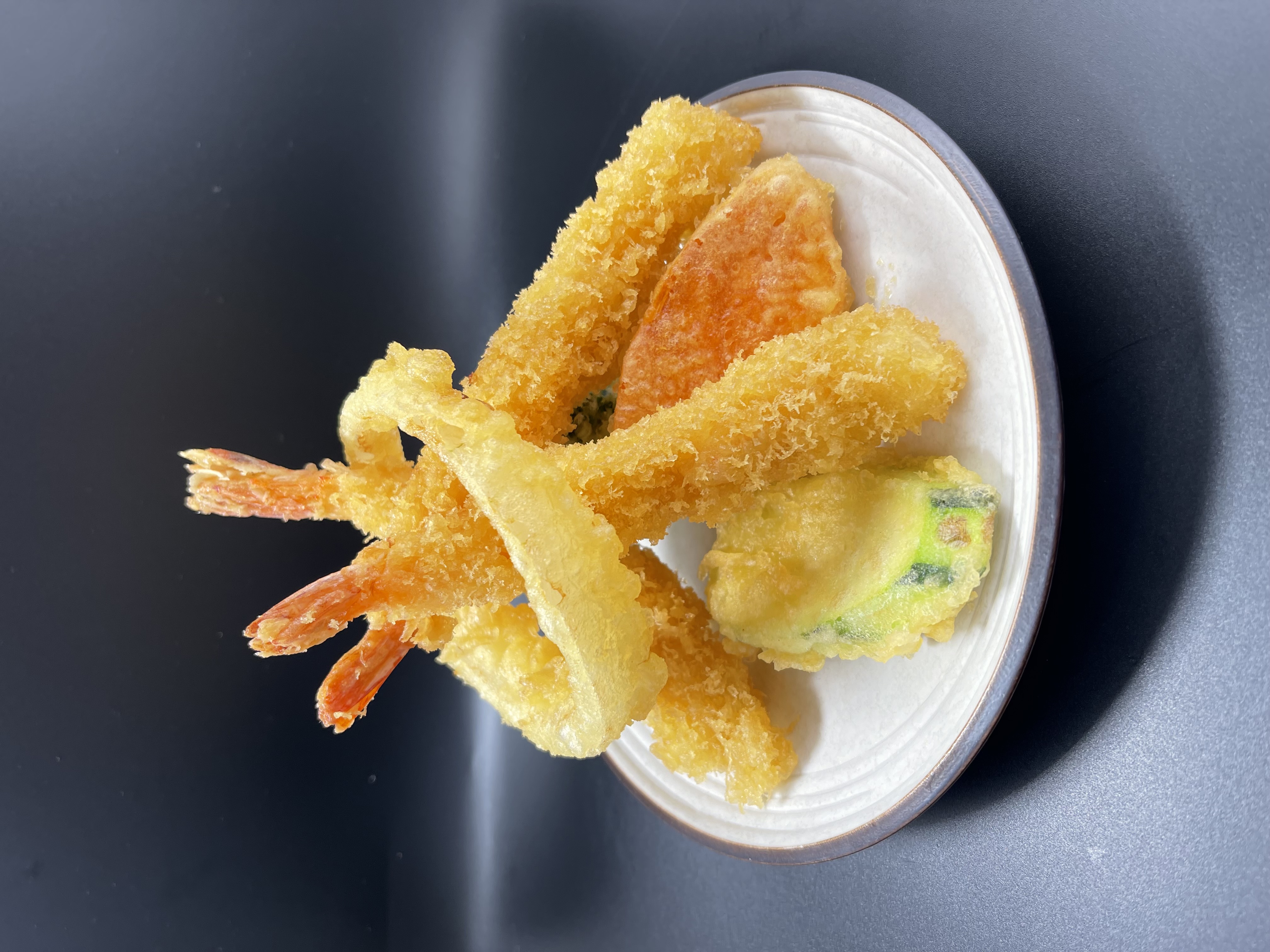 Order Shrimp and Vegetable Tempura food online from Tsuki Sushi store, Lombard on bringmethat.com