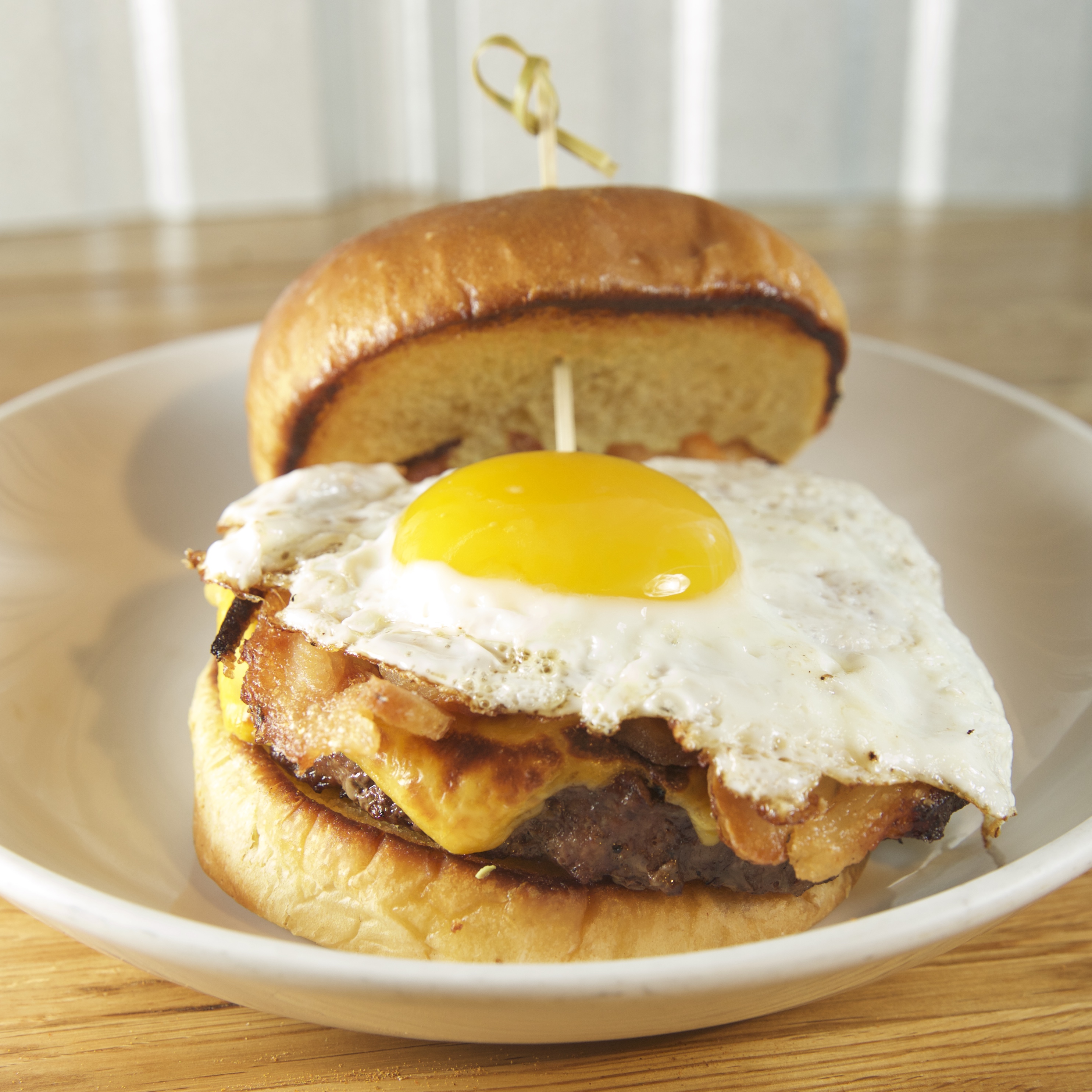 Order The Hangover Burger food online from Soco Burgers store, Fullerton on bringmethat.com