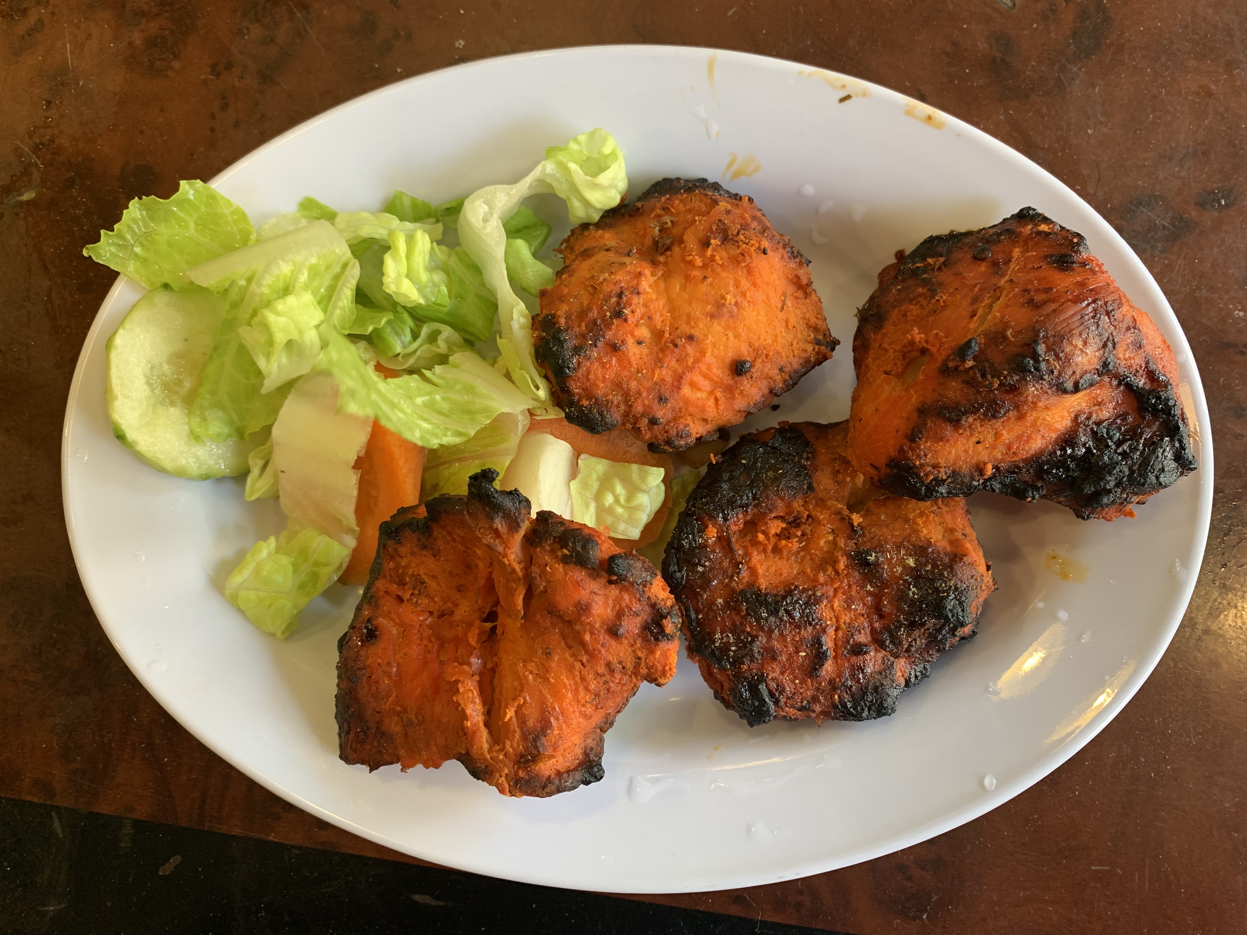 Order Chicken malai kebab appetizer food online from Bawarchi store, New York on bringmethat.com