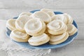 Order Dozen Mini Round Buttercream Frosted Cookie food online from Chicken Salad Chick store, O'Fallon on bringmethat.com