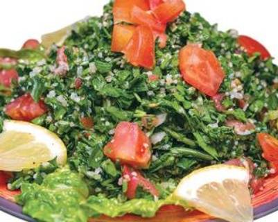 Order Tabouleh food online from Aladdin Cafe store, San Diego on bringmethat.com