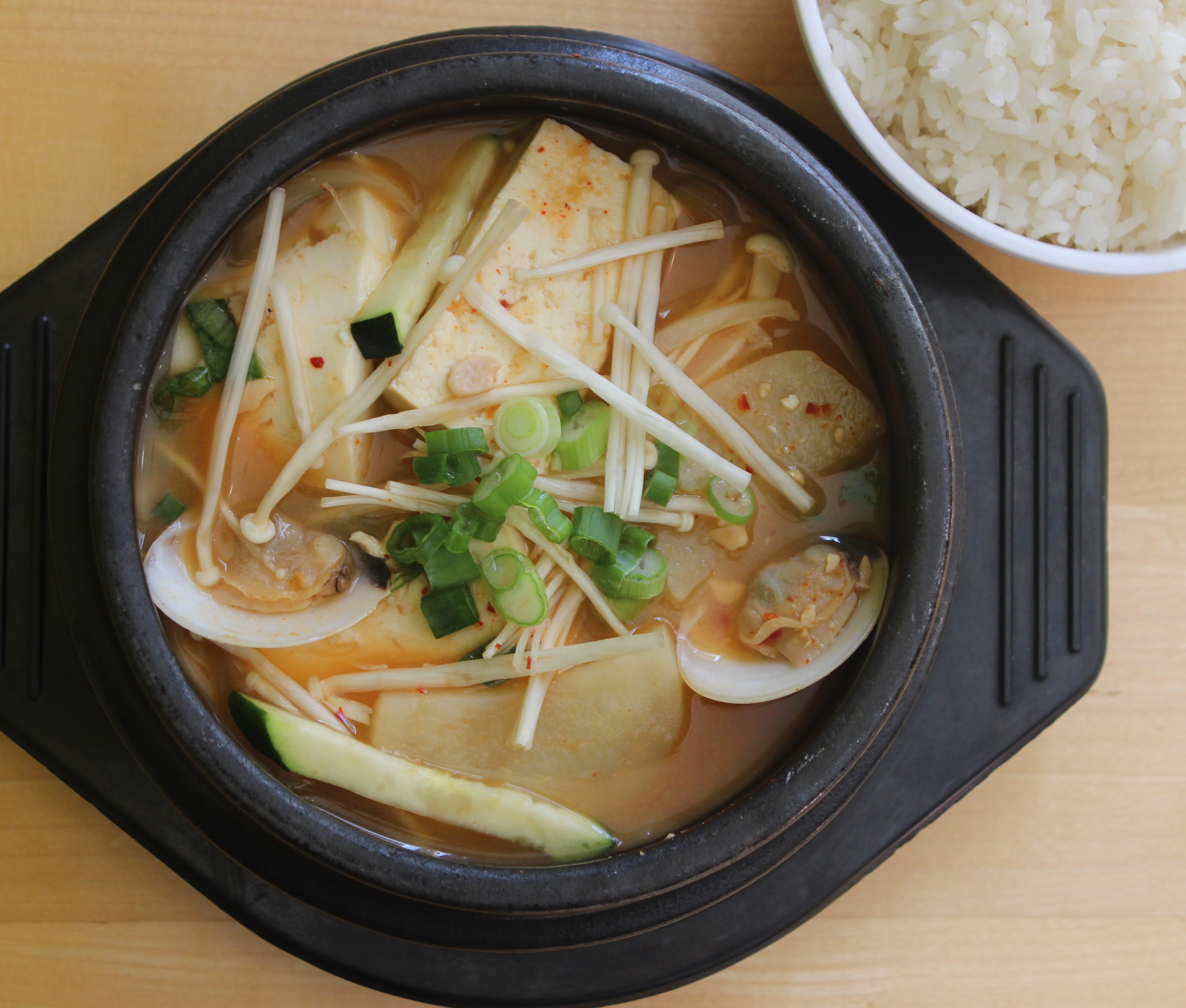 Order 25. Deon-Jang Jjigae food online from Spoon House store, Champaign on bringmethat.com