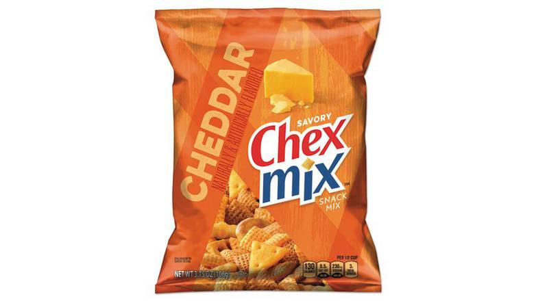 Order Chex Mix Cheddar Flavor Trail Mix food online from Exxon Constant Friendship store, Abingdon on bringmethat.com