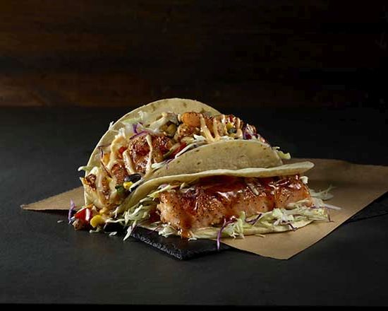 Order 2 Tacos food online from Long John Silver store, San Antonio on bringmethat.com