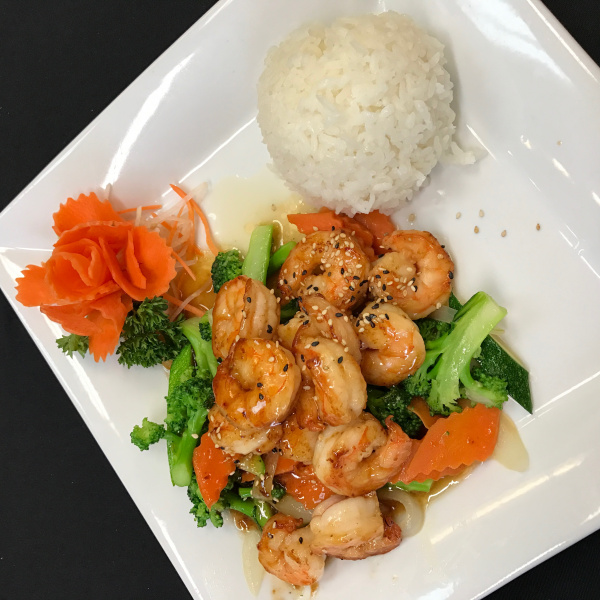 Order 3. Teriyaki Shrimp food online from Sakura Asian Fusion store, Kissimmee on bringmethat.com
