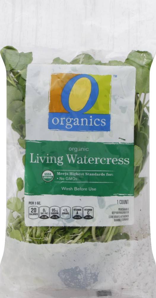 Order O Organics · Living Watercress (1 ct) food online from Albertsons Express store, Yuma on bringmethat.com