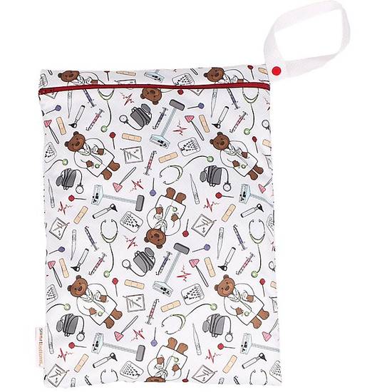 Order smart bottoms® Doctor On-The-Go Wet Bag in White food online from Buybuy Baby store, Mason on bringmethat.com