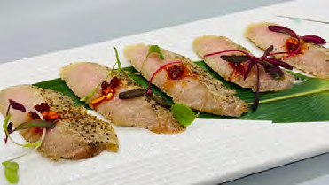 Order Aburi Bluefin Tuna Carpaccio food online from Muraya store, Los Angeles on bringmethat.com