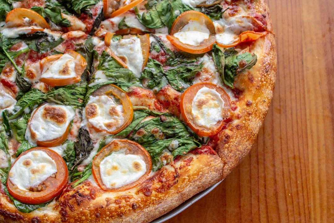 Order Margherita 14" food online from Sparky Pizza store, Portland on bringmethat.com
