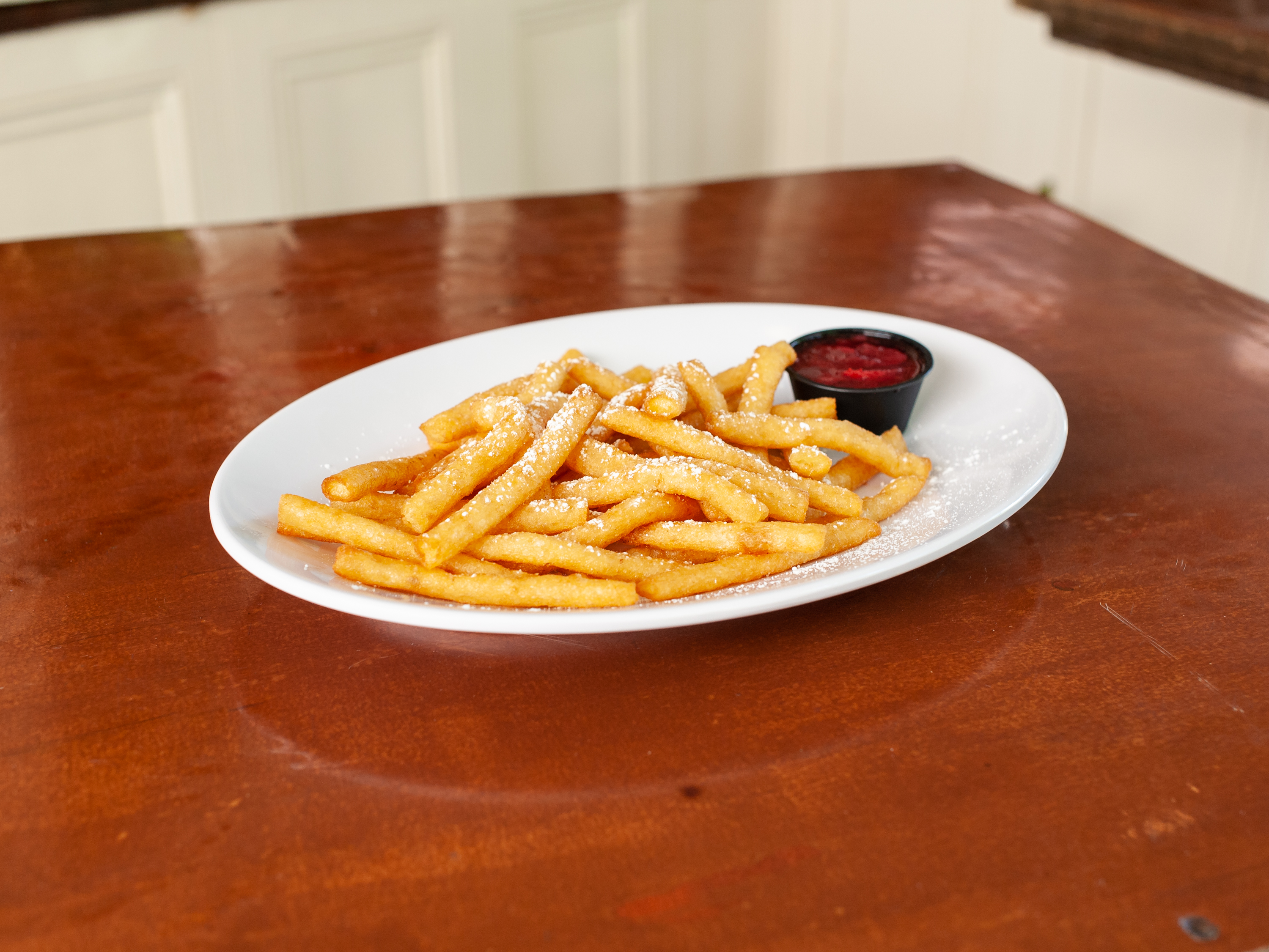 Order Funnel Cake Fries food online from Hideout Bar store, New Orleans on bringmethat.com