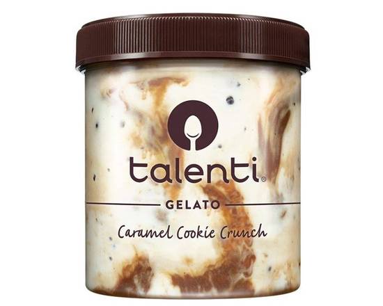 Order Talenti Caramel Cookie Crunch Gelato food online from Balboa Tap House store, San Diego on bringmethat.com