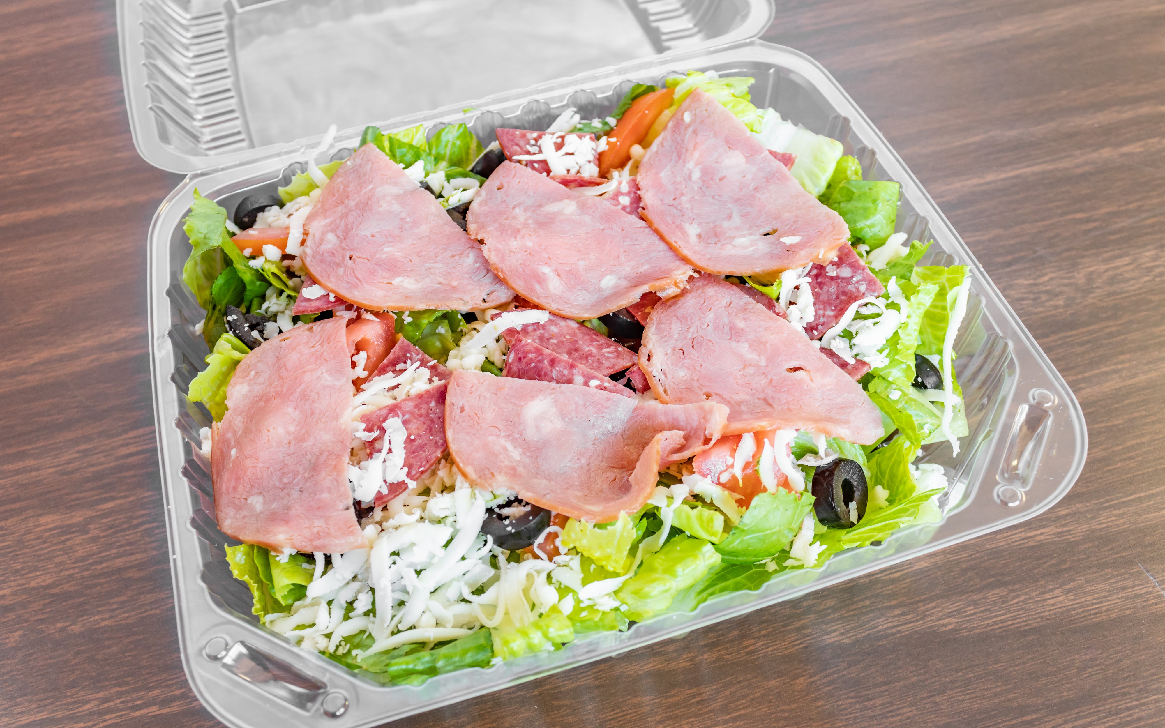 Order Chef Salad food online from Purple pepper pizza store, Oakland on bringmethat.com
