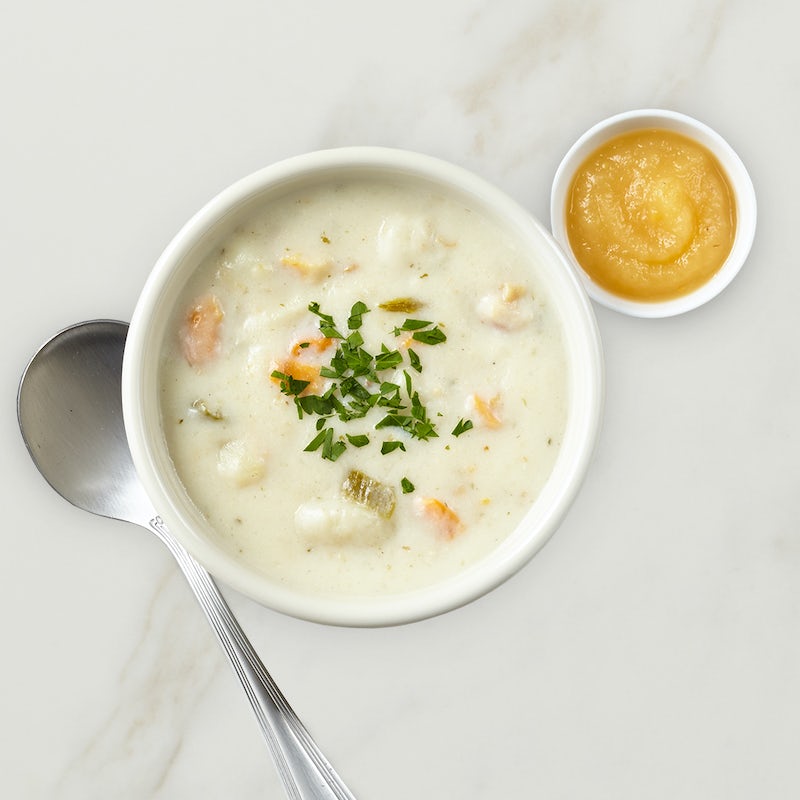 Order Bowl of Soup with Sourdough Bread food online from Boudin store, San Jose on bringmethat.com