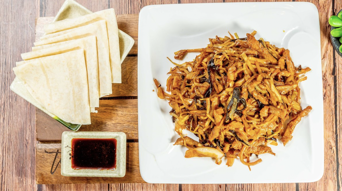 Order Moo Shu Pork 木须肉 food online from Paul Chen Hong Kong Restaurant store, Baltimore on bringmethat.com