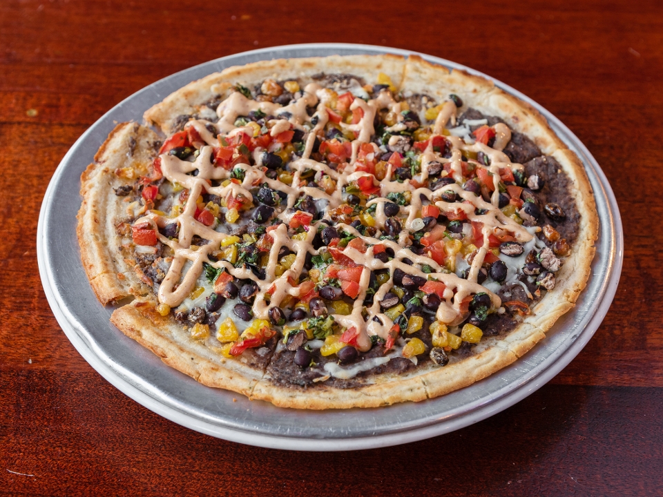 Order Vegan Pizza food online from Harry's Bar And Grill store, Boston on bringmethat.com