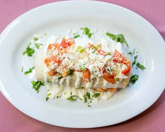 Order Pollo a la Plancha Burrito food online from Tu Casa Restaurant store, New Britain Township on bringmethat.com