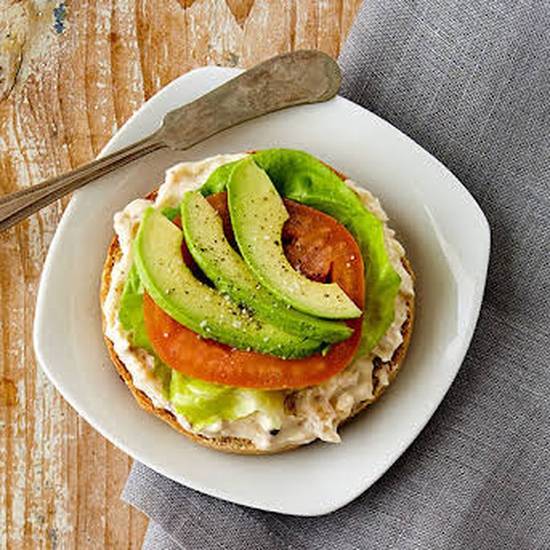 Order Avocado Bagel food online from The Kitchen By Be Well store, Beverly Hills on bringmethat.com