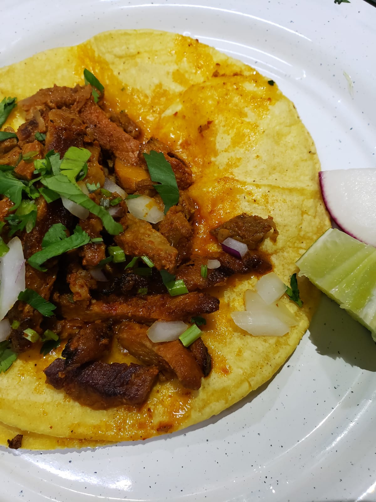 Order Al Pastor Taco food online from El Paso Taqueria store, New York on bringmethat.com