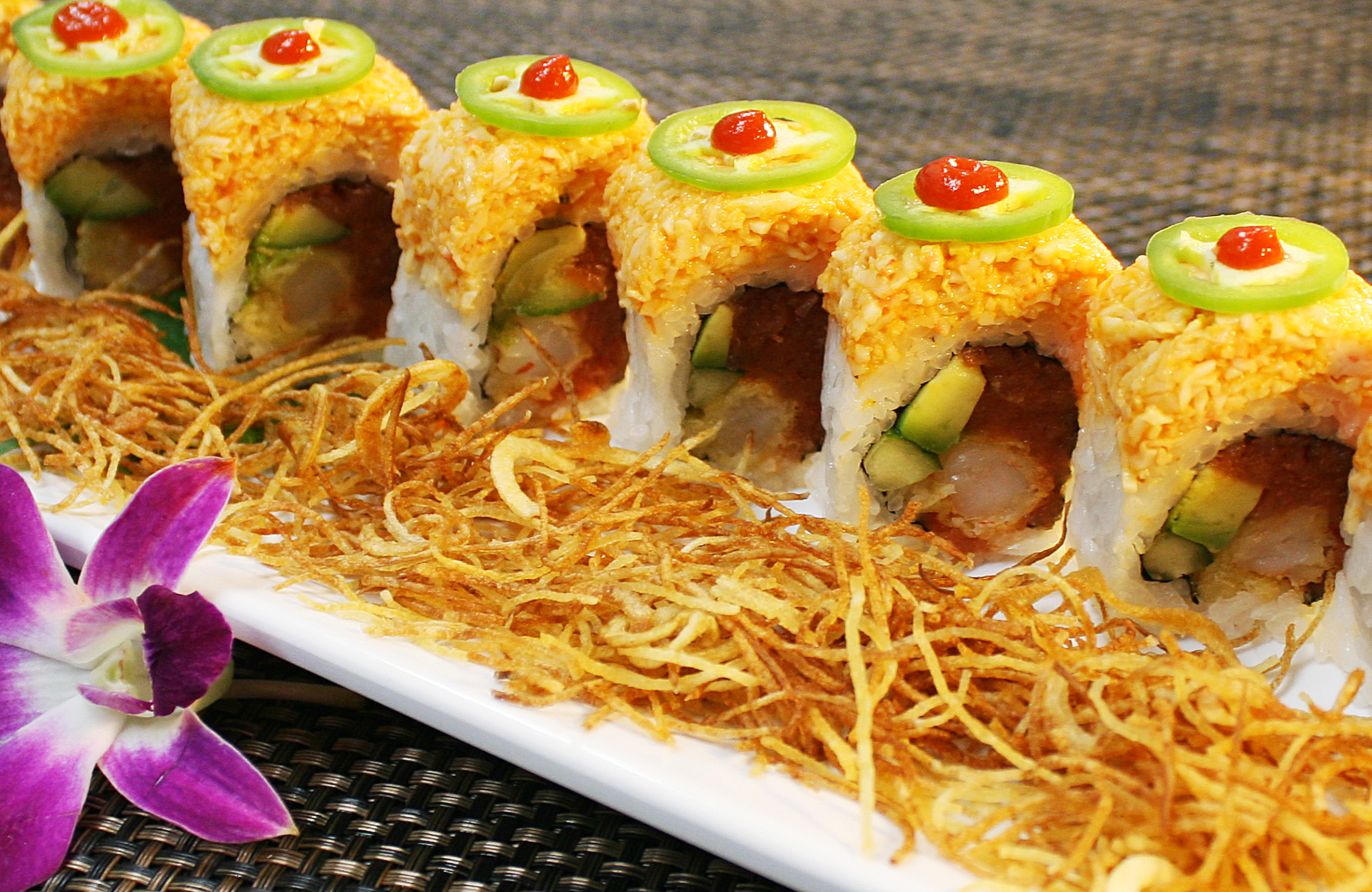 Order D-SP Roll food online from Oki Doki Roll & Sushi store, Brea on bringmethat.com