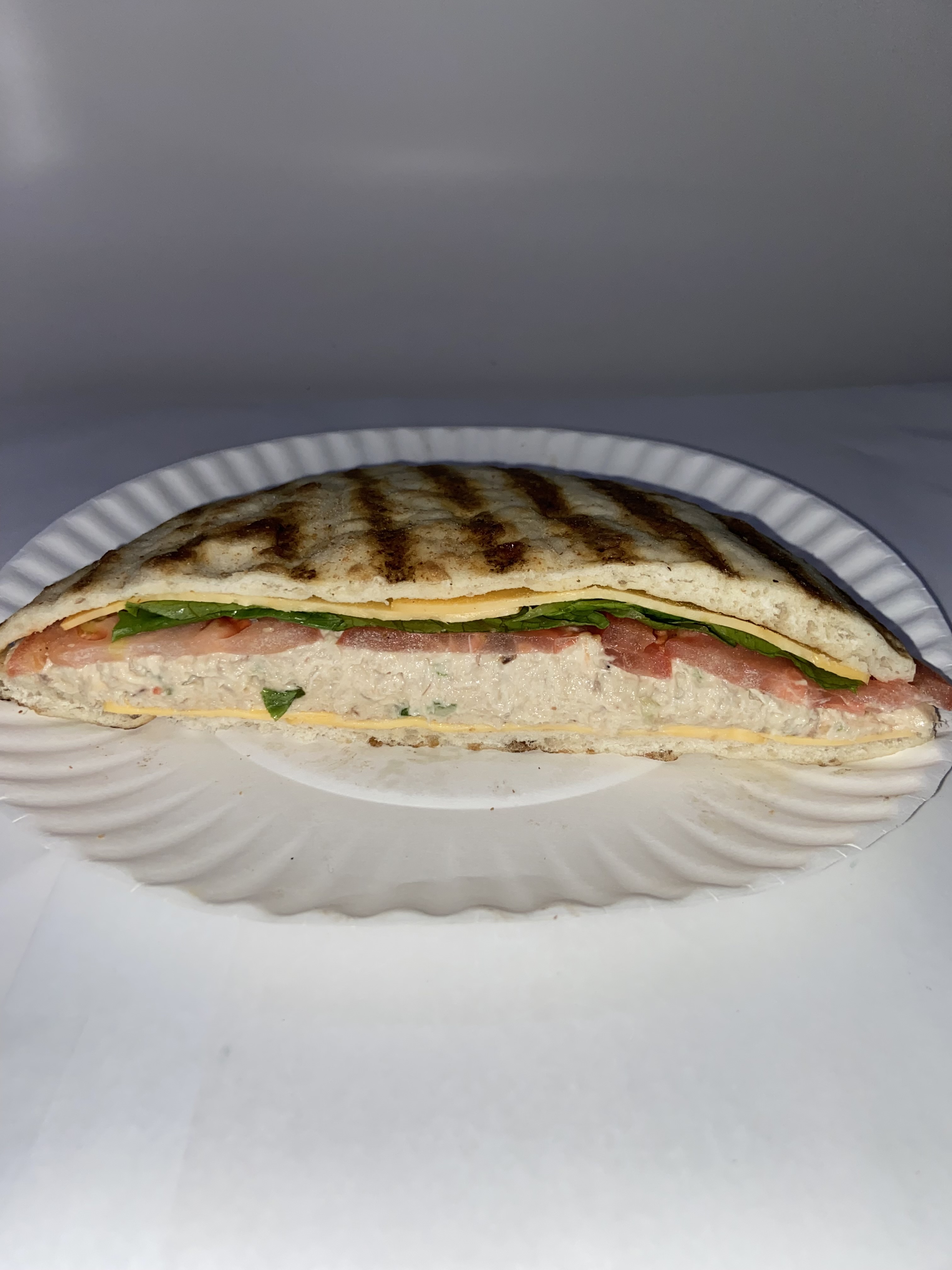 Order TUNA MELT PANINI food online from Wholesome Factory store, New York on bringmethat.com