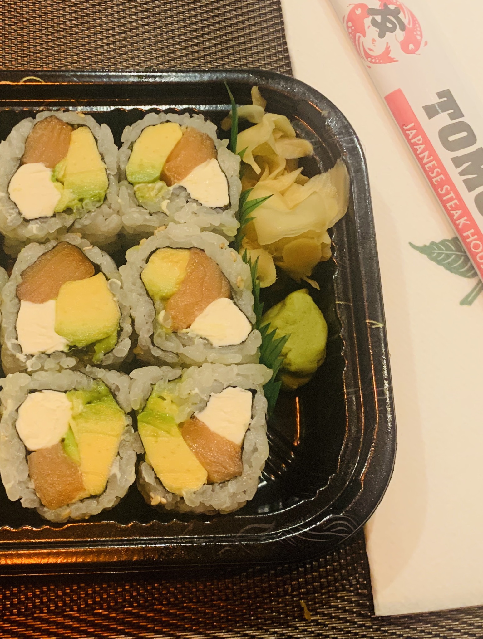 Order 2. Philly Roll food online from Tomodachi Japanese Steakhouse & Sushi Bar store, Royersford on bringmethat.com
