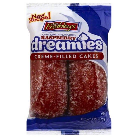 Order Mrs. Freshley'S Raspberry Dreamies Creme-Filled Cakes food online from Exxon Food Mart store, Port Huron on bringmethat.com
