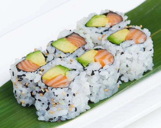 Order R23. Salmon Avocado Roll food online from My Sushi Japanese Restaurant store, Middle Village on bringmethat.com