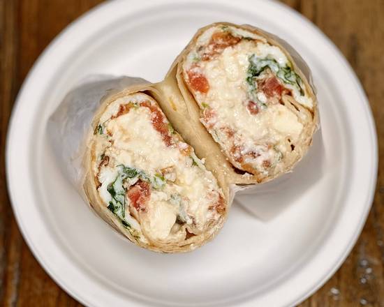 Order Greek Wrap food online from My Three Sons Bagels store, Garden City on bringmethat.com