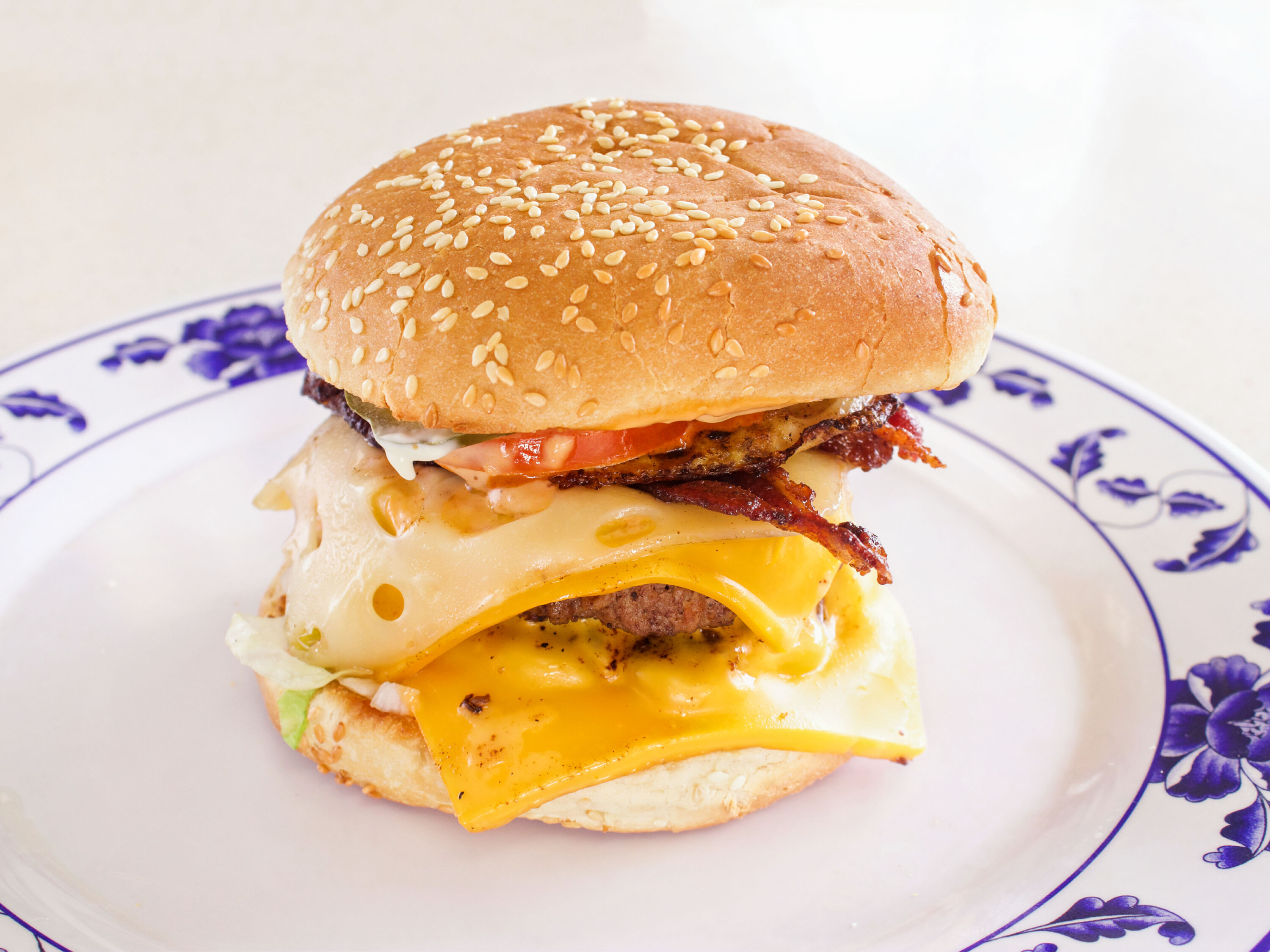 Order Badmash Burger food online from Falafel Corner store, Brentwood on bringmethat.com