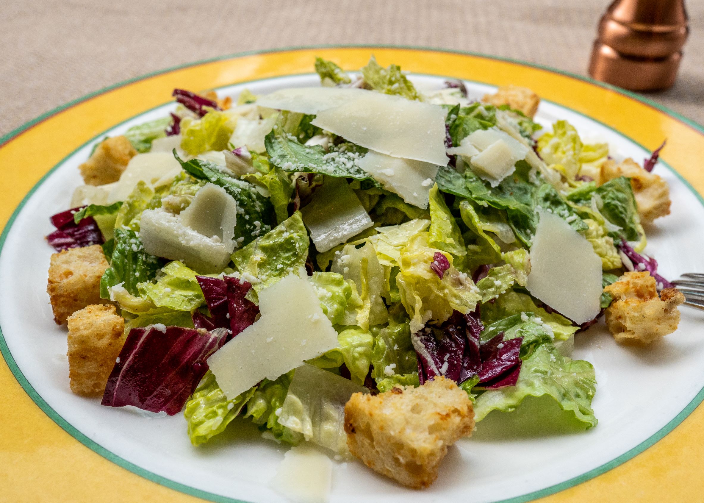 Order Caesar Salad food online from Il Moro Restaurant store, Los Angeles on bringmethat.com