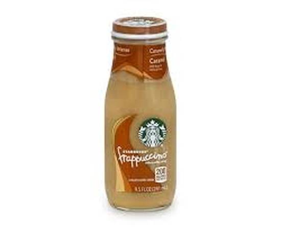 Order Starbucks Caramel Frappuccino 9.5 oz food online from The Metropolitan store, North Wales on bringmethat.com