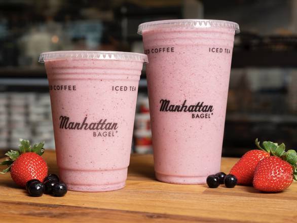 Order Wildberry Smoothie food online from Manhattan Bagel store, Wall on bringmethat.com