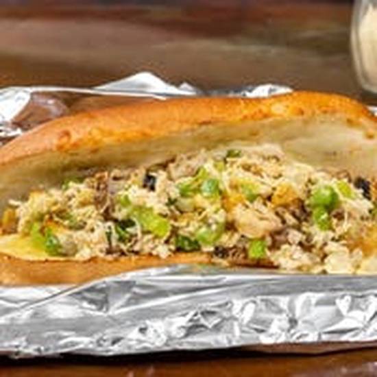 Order Philly Steak Sub food online from Fat Belly Pizza store, Stratmoor on bringmethat.com