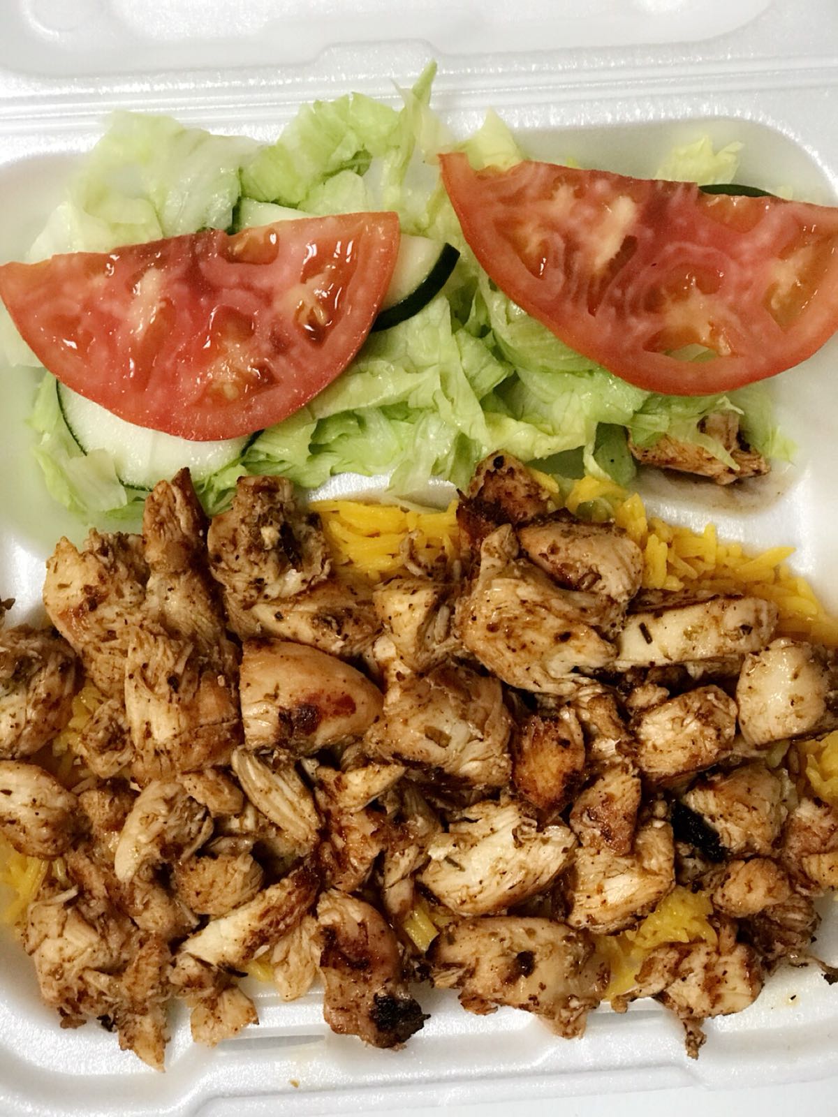 Order Chicken over Rice food online from Pizza Boli's & Fried Chicken store, Mechanicsburg on bringmethat.com