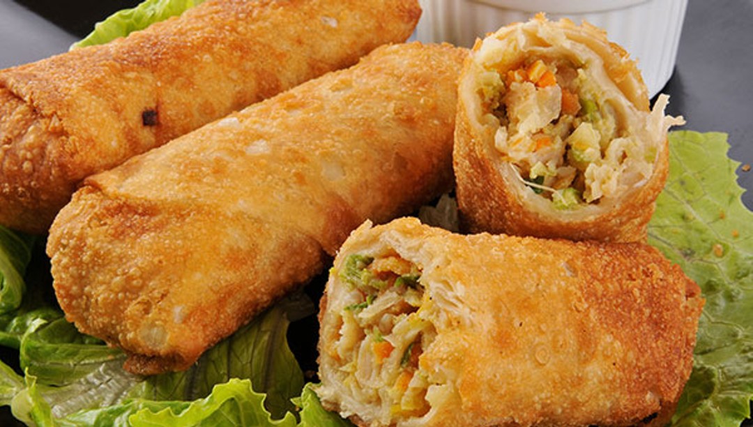 Order Large Egg Rolls (3 pc) food online from Spice Six store, Hermosa Beach on bringmethat.com