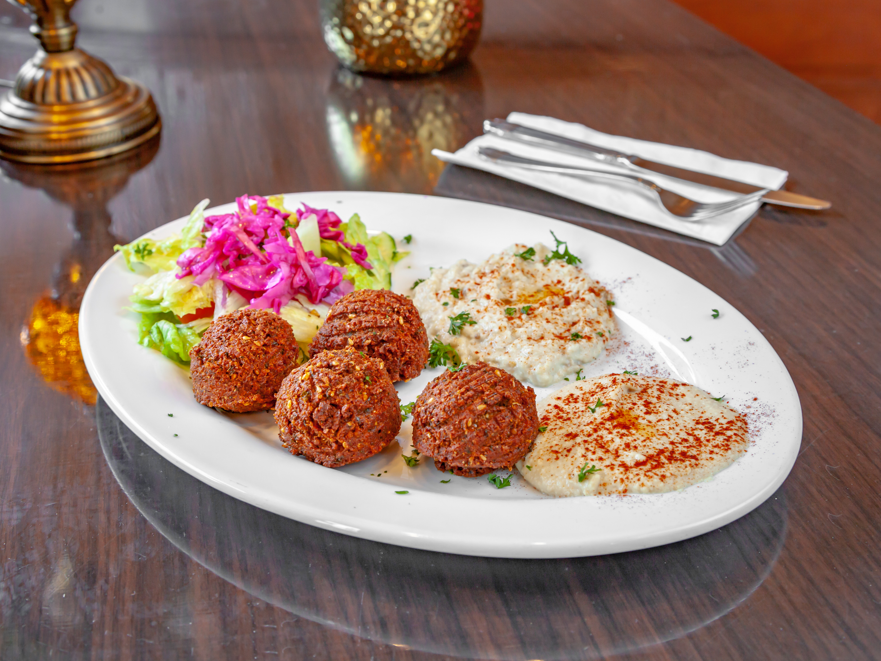 Order Falafel Plate food online from Geary Kebab House store, San Francisco on bringmethat.com
