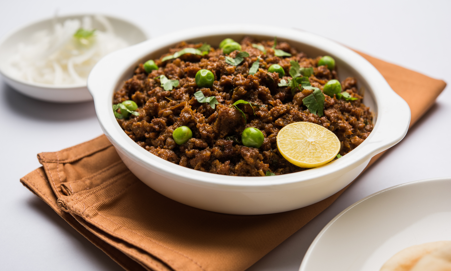 Order Beef Keema with Naan food online from Halal Pita Grill store, Chicago on bringmethat.com