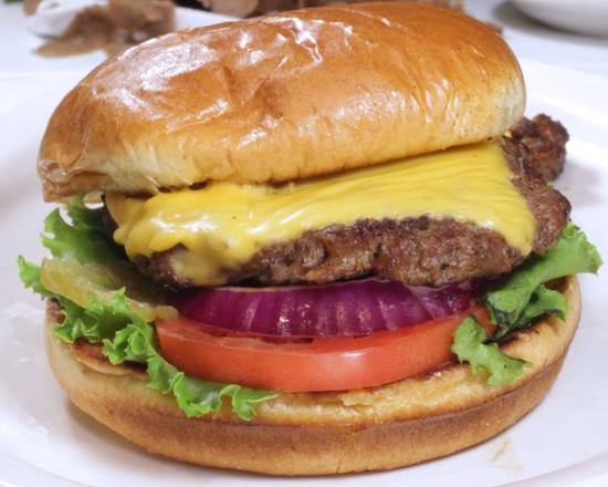 Order Cheeseburger food online from Koko Mediterranean Grille store, Chicago on bringmethat.com