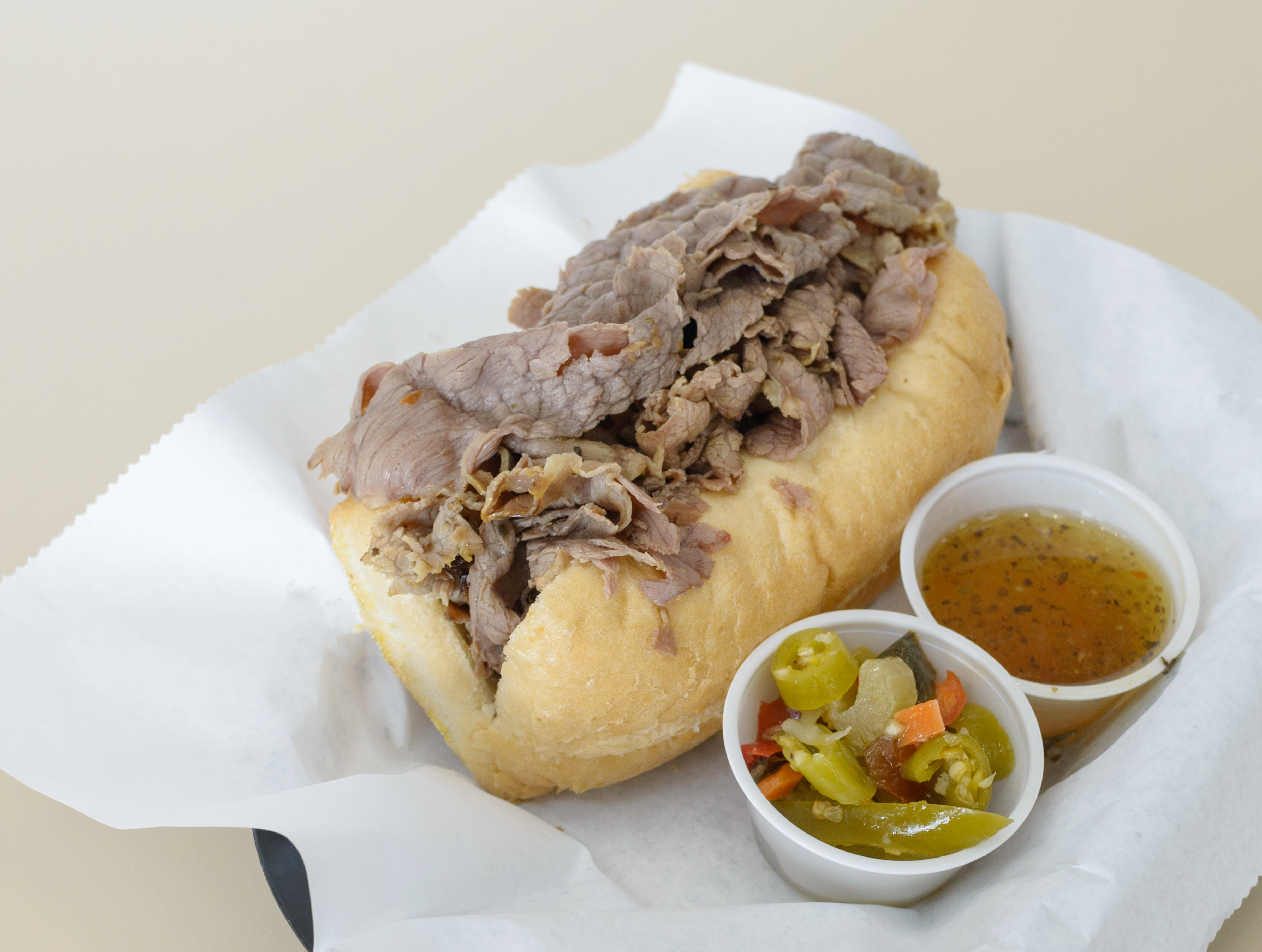 Order Italian Beef food online from Jackie Subs Salads & Gyros store, Bolingbrook on bringmethat.com