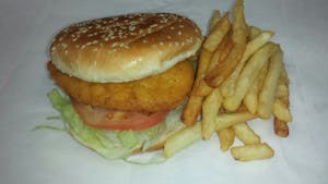 Order Chicken Sandwich food online from Sharks Fish & Chicken store, Joliet on bringmethat.com