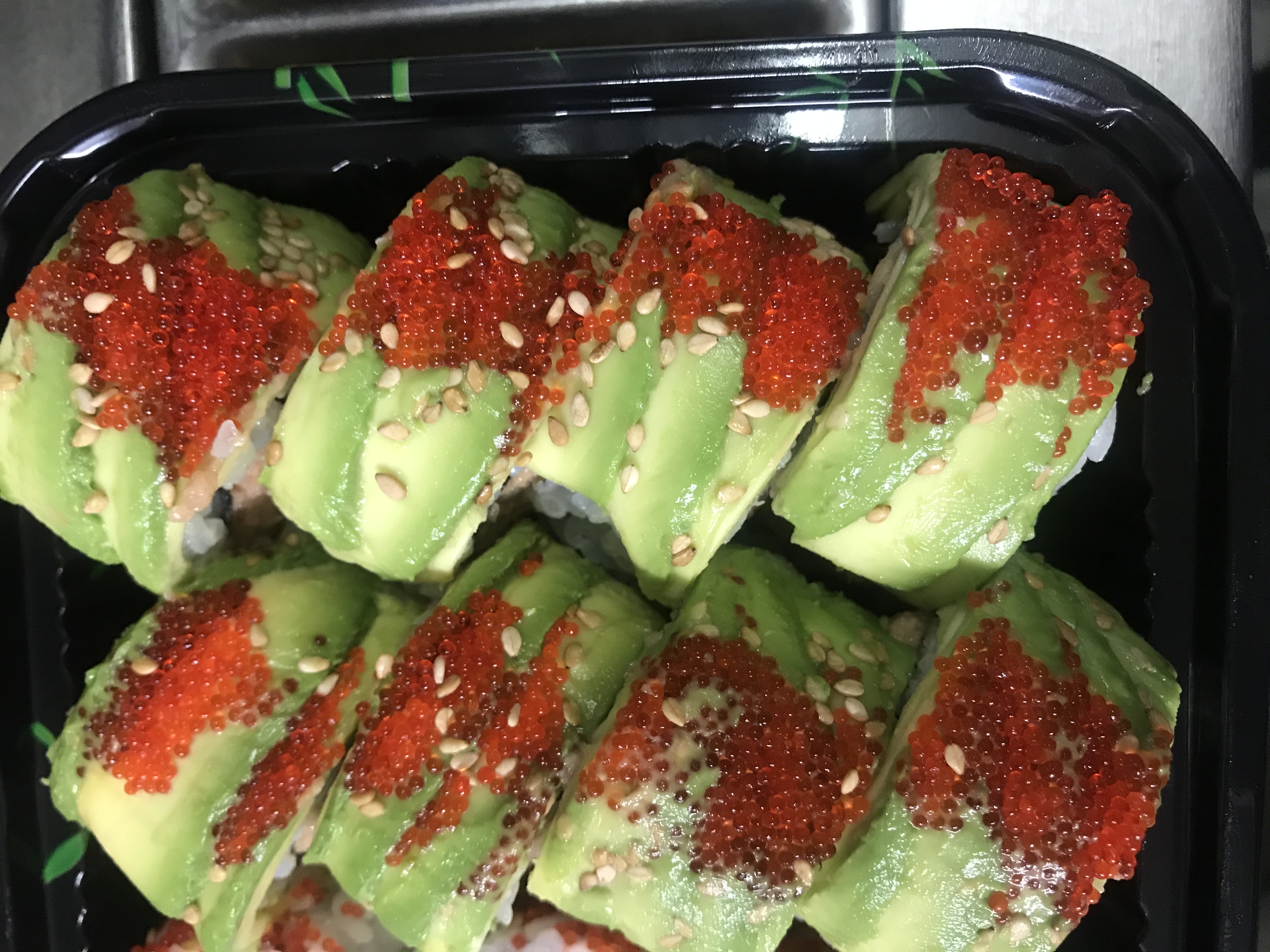 Order 62. Godzilla Roll food online from Abace sushi store, New York on bringmethat.com