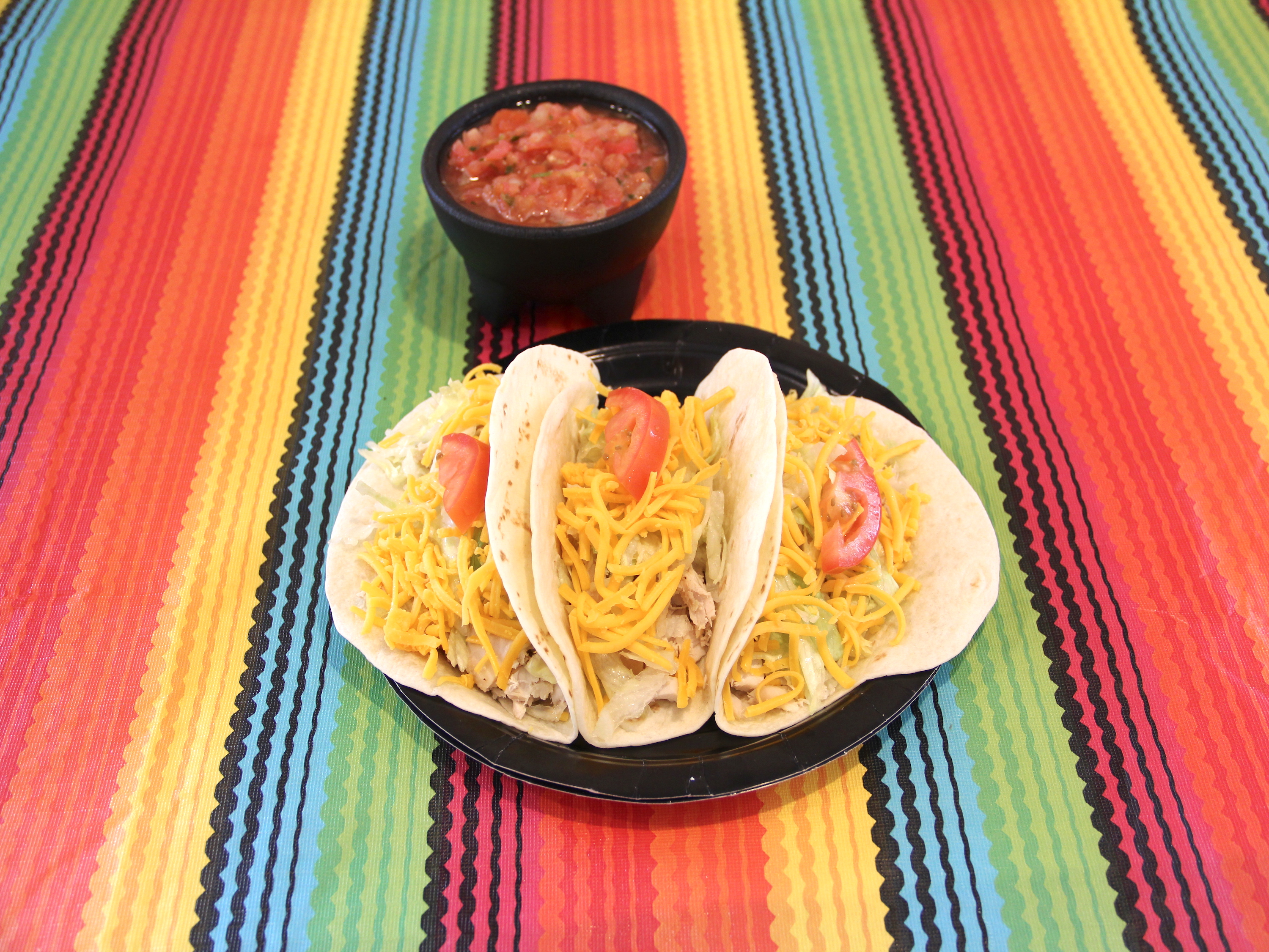 Order 3 Chicken Soft Tacos food online from Juan Rotisserie Chicken store, Temecula on bringmethat.com