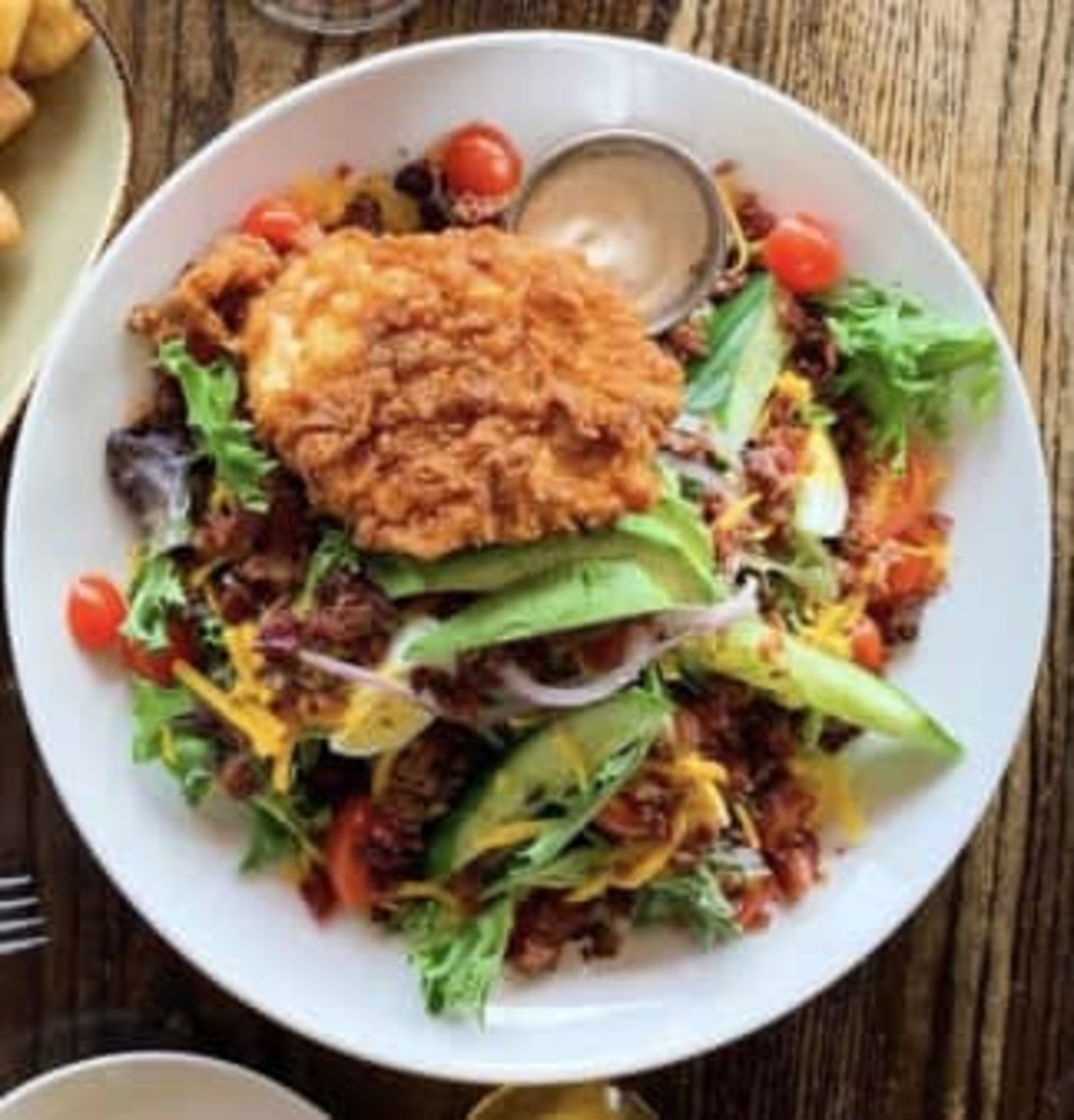 Order Country Fried Chicken Salad food online from Market Grille store, Manchester on bringmethat.com