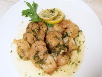 Order Shrimp Francese food online from Bella Notte Italian Restaurant & Pizza store, Little Falls on bringmethat.com