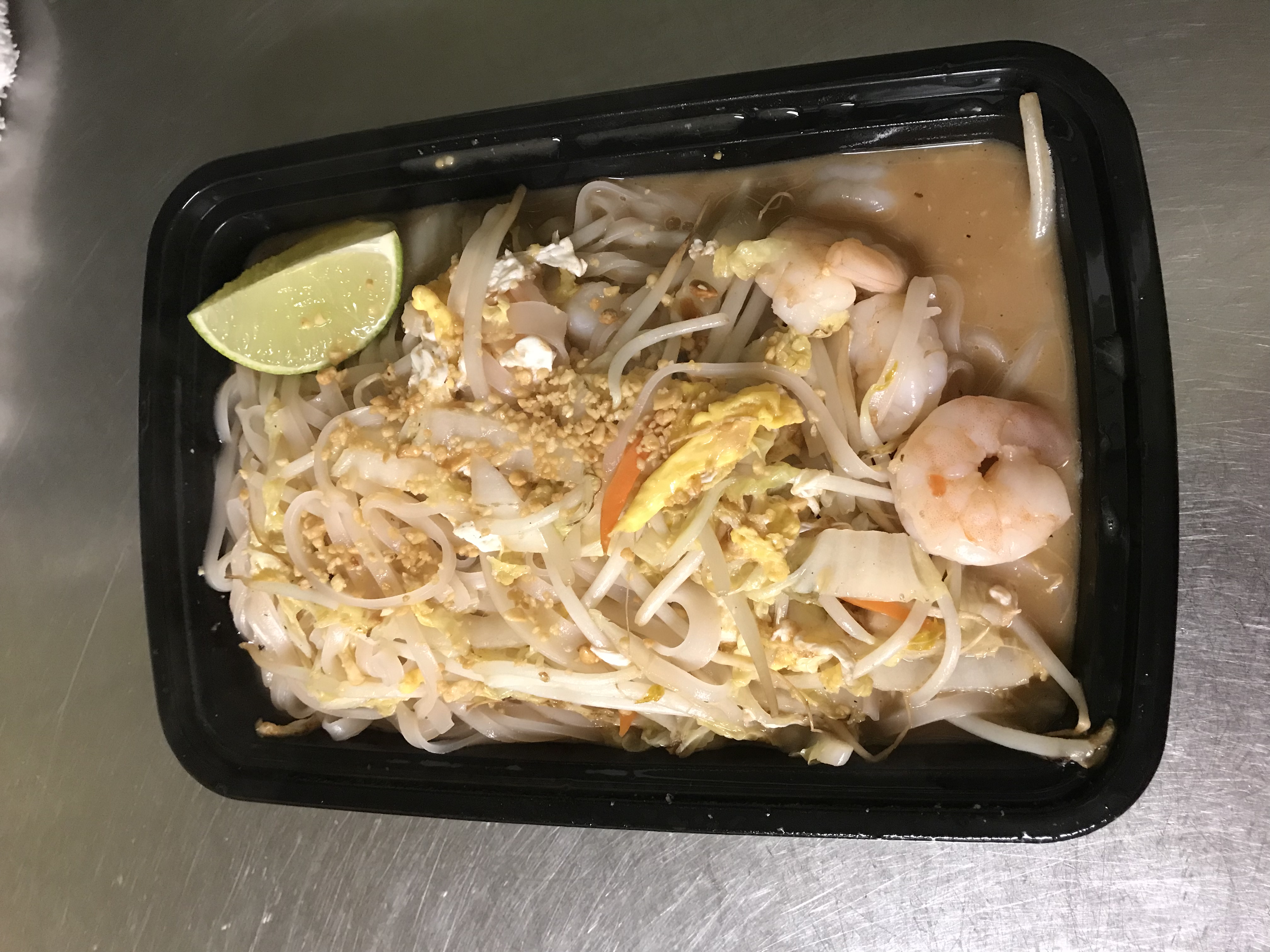 Order 61. Shrimp Pad Thai food online from Sun Luck Garden store, Cleveland on bringmethat.com