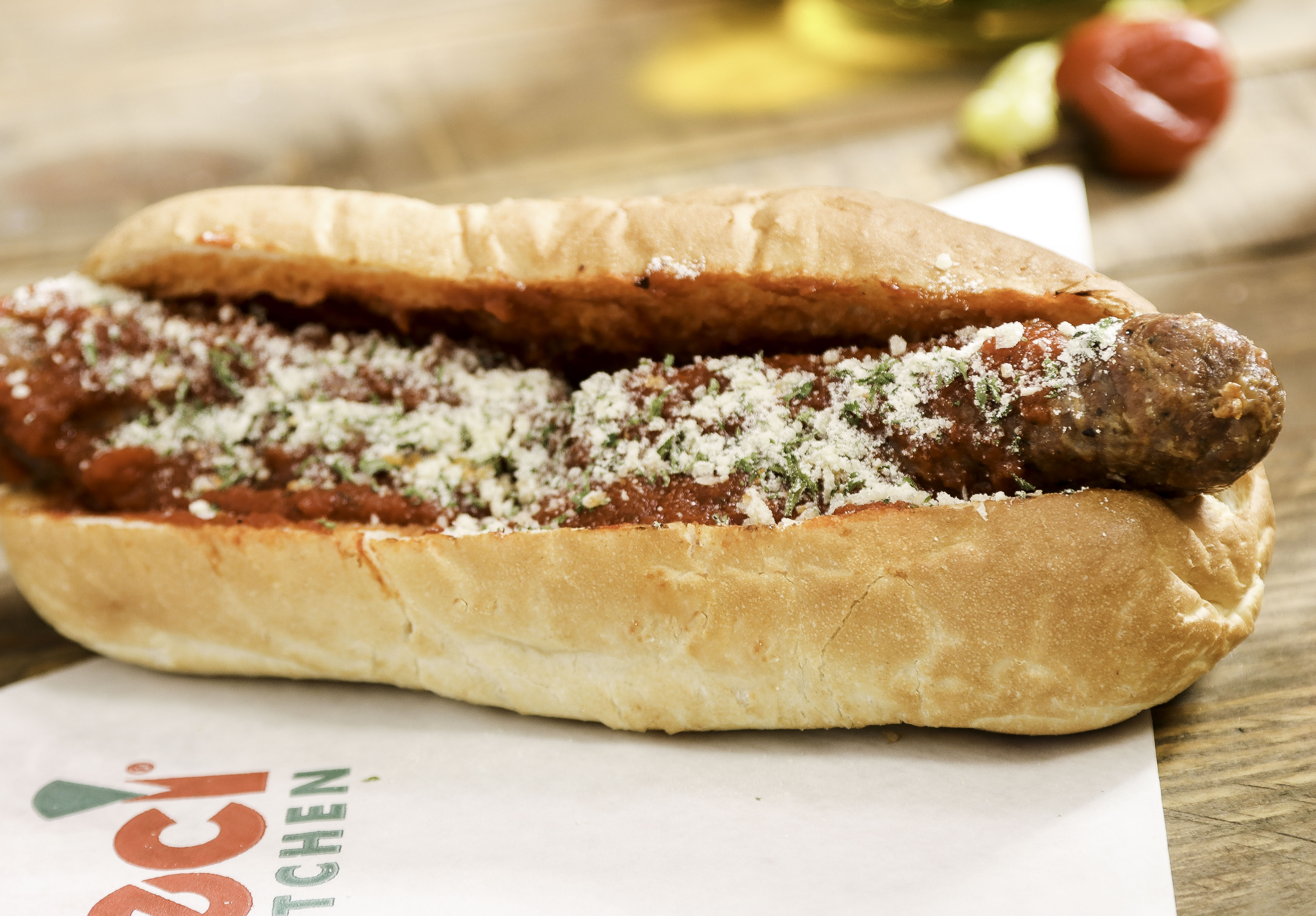 Order Sausage Sandwich food online from Ameci Pizza & Pasta - Lake Forest store, Lake Forest on bringmethat.com