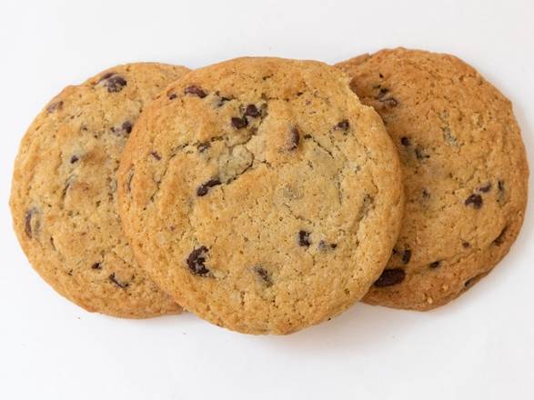 Order Chocolate Chip Cookie* food online from Caviar & Bananas store, Charleston on bringmethat.com